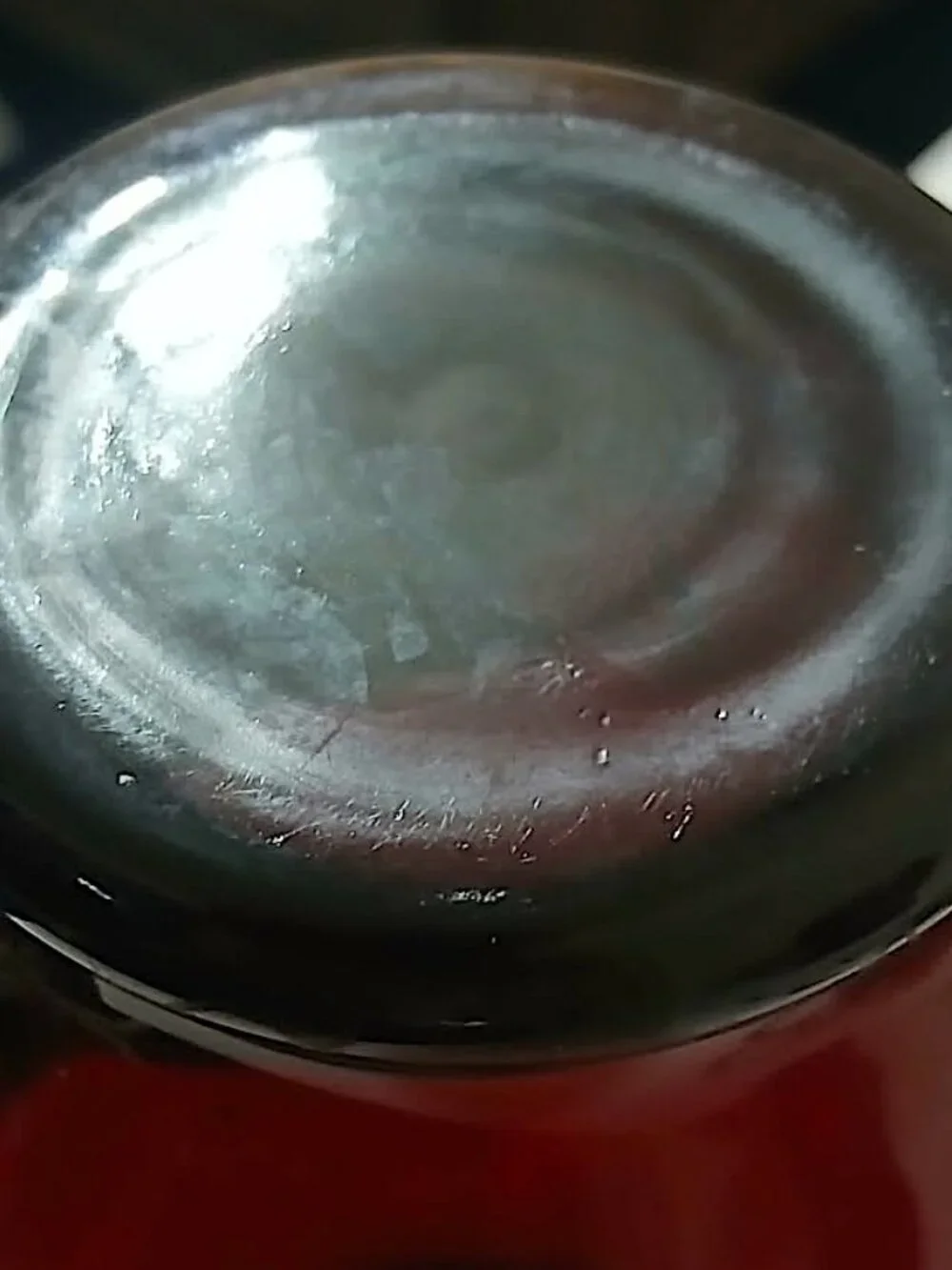 Vintage Hand Blown Ruby Red Art Glass Vase Set Pair Studio Glass 9